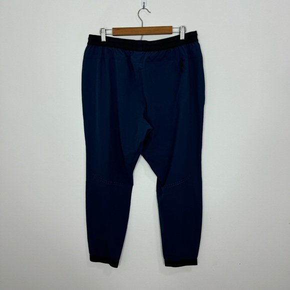 Hill City Mens Midweight Train Pants Blue Tech Jogger Athletic Performance XL - Picture 3 of 13